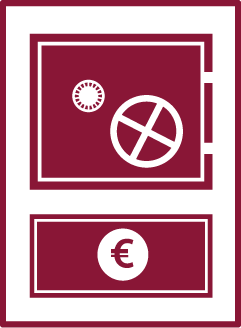 Icona di cassaforte